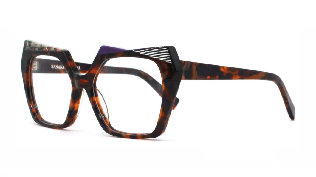 Lasted Customised Vintage Lamination Optical Spectacle Acetate Eyewear Frames
