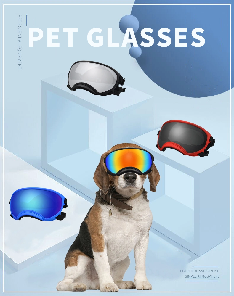 Anlorr New Snow Glasses Soft Pet Dog Mask Sunglasses Windproof Dog Goggles