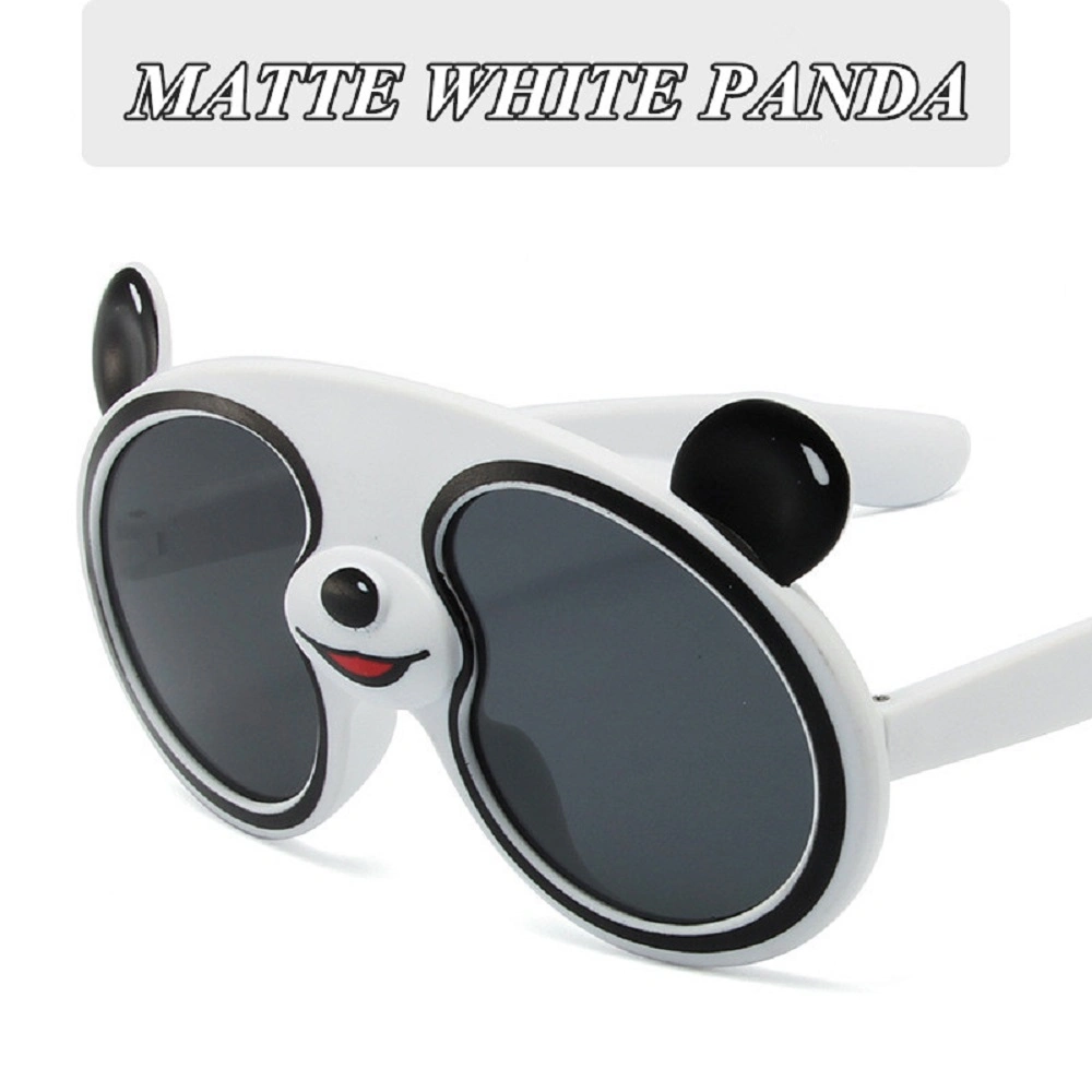 China Panda Decoration Stylish Trendy Brand Sunglasses Boys Girls Travel Party Cheap Eyewear