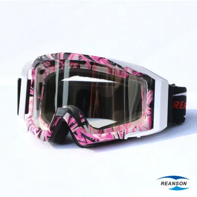Reanson-Spiegelbeschichtung, abreißbare PC-Linse, Motocross-Motorradbrille