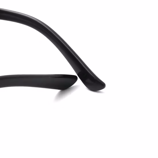 Klassische Lesebrille mit ovalem PC-Rahmen und individuellem Logo und Kunststoffbox